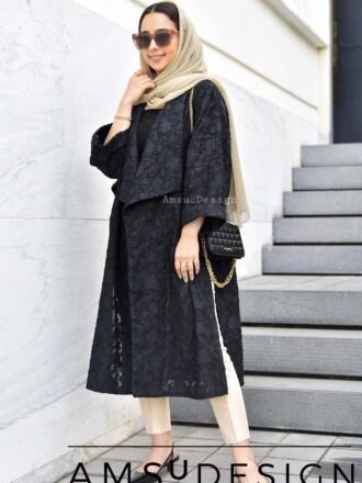مانتو تابستانی Black