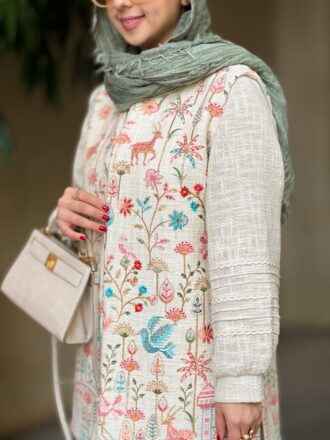 وست کتان کنف سوزندوزی Tuscan